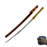Hand Forged 1045 Carbon Steel Plum Blossom Katana Full Tang Sword