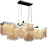 Nordic Minimalist Crystal Pendant Lamp for Living Room, Dining Room, Bar, and Desk