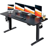 Standing Desks, Whole Piece Desktop, Adjustable Height Computer Desk, 4 Height Memory Settings