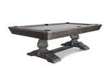 Nixon Billiards Birdy Slate Pool Table, Grayson Grey, 7FT
