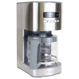 Koolatron Kenmore Elite Drip Coffee Maker - 12-Cup Programmable Coffee Machine With Glass Pot, Pause and Pour, Auto Shut-Off, Large Water Reservoir, Reusable Filter, Dishwasher Safe Carafe