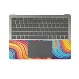 Phone Skin Compatible with Microsoft Surface Laptop 13.8" 8th Edition (2026) - Orange Pour - Premium 3M Vinyl Protective Wrap Decal Cover - Easy to Apply | Crafted in the USA by MightySkins