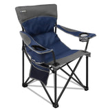 CAMPHILL Oversized Portable Camping Chairs, Collapsible Outdoor Chairs with Pocket and Cup Holders, Carry Bag for Camping,Tailgates,Beach,and Sports