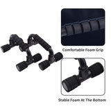 Lizbin Push up Bar, Push Up Bars Strength Training, Push-up Bracket Board with Non-Slip Sturdy Structure, Push Up Bars for Men & Women, Push Up Stands Handle Gym Exercise Equipment Home Fitness(Black) Lizbin