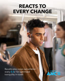 Noise Cancelling Wireless Earbuds, 7-Sensor and Real-Time Adaptive Noise Cancelling, 2× Faster Charging Soundcore