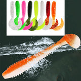 paddle tail swim baits Soft Fishing Lures Set Soft Fishing Lures,6.5cm/8cm Paddle Tail Swimbaits, 60 PCS Soft Plastic Baits with Curly Tails,paddle tail swimbaits Fishing Lures swim baits soft plastic