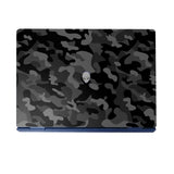 Laptop Skin Compatible with Alienware 16/16X Aurora (2025) - Black Camo - Premium 3M Vinyl Protective Wrap Decal Cover - Easy to Apply | Crafted in The USA by MightySkins