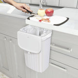 Glad Roomate Under Counter Waste Bin | Space Saving Small Trash Can for Kitchen Cabinet
