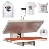 16x32 Large Format Manual Heat Press Machine for T-Shirt, HTV
