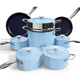 Nuwave Lux 13pc Forged Lightweight Nonstick Ceramic Cookware Set, PFAS-Free