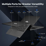 NIMO 15.6" FHD IPS Laptop, 32GB RAM 1TB SSD Intel 8 Core i5 (Beat i7-11800H, Up to 4.4 GHz), 100W Fast PD, Backlit Keyboard for AI Multitasking WFH Office Trip & Students Daily Study 2-Yr Warranty