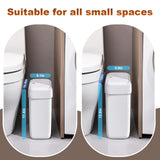 2 Pack Bathroom Trash Can with Pop-Up Lid,
