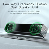 BXNSDFS Wired Speaker Surround Sound Amplifier Subwoofer for Laptop and Desktop High Power Smart Speakers