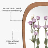 WallBeyond Asymmetrical Mirror, Irregular Mirror Full Length, Boho Wall Mirrors Decorative for Bedroom Living Room Entryway Hall, Mid Century Modern Decor 60" H x 22" W