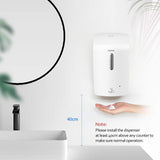 SVAVO Foaming Soap Dispenser Wall Mount 33.8oz/1000ml, Automatic Touchless Wall Mounted, Auto Sensor Foam Soap Pump for Household Commercial Places, Bathroom, Kitchen Dish, Home
