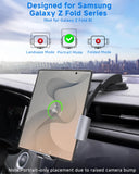 Aswwid Ultra Compact Keyboard Mouse for Z Fold 8 Ultra/7/6/5 and Wireless Car Charger Mount