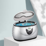 Ukoke UUC06S Ultrasonic Cleaner, Professional Jewelry Cleaner for Eyeglasses, Rings and Watches, 42kHz Portable Sonic Cleaner with 600ml Capacity Stainless Steel Tank