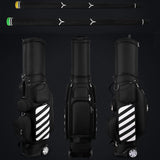 12 Piece Golf Set-Left Handed, Men's Complete Golf Club Package Sets, Professional Golf Club Graphite Carbon Steel Shaft with Wheels Bag