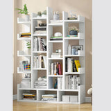 DDYYDS Bookshelf Floor Bookcase Desk Storage Rack Living Room Office Shelf Table Student Home