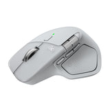 Logitech MX Master 4 Ergonomic Wireless Mouse with Haptics - Pale Gray