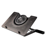 KMWHPJN Laptop Cooling Pad, Notebook Cooler with Quiet Fan, Port, Screen, Gaming