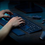 Logitech MX Keys S Combo - Performance Wireless Keyboard and Mouse with Palm Rest Logitech G