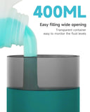 AIKE Automatic Wall Mount Liquid Soap Dispenser for Home and Commercial Bathroom 13.5oz IPX7 Waterproof,Brushed Stainless Steel
