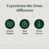 Zinus Nadia Adjustable Bed Frame, Electric Reclining Base, Twin XL
