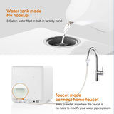 SEAGTOM Portable Dishwashers for Camping and Home with 5l Water Tank, Hose, LED Light, 10 Wash Programs, Baby Care Mode, Dual Water Supply and 1h Hot Air Drying