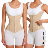 MISTHIN Waist Cincher Trimmer Belt Girdle Workout Shapewear Tummy Control Shaper Waist Trainer for Women (Nude, X-Small)
