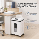 Trishintage Commercial Paper Shredder P7 Micro-Cut High Security 7 Sheets