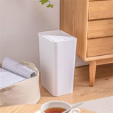 mengminshangmao Trash Can Holder Toilet Narrow Recycling Bin Garbage Kitchen Plastic Container Lid
