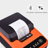 GRSJKRI Thermal Label Printer Portable Quality BT Qr Code Sticker Barcode Clothing Printers