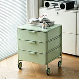 3-Drawer Rolling Storage Cart, File Cabinet with Wheels, Utility Cart
