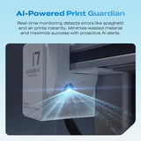 Multi-Color 3D Printer with AI Camera, Auto Leveling, Auto Filament Feeding, Direct Drive Extruder