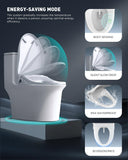 iliD Bidet Seat, Toilet Seat, Electric Elongated Ecoseat with Four Cleaning Modes, Adjustable Angle and Pressure, Remote Control, Slow Close Lid, Easy Installation, 2 Year Warranty