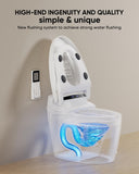Smart Toilet with Bidet Built In with Warm Water Sprayer and Dryer