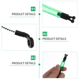 Toddmomy 3pcs Fishing Alarm Fishing Accessories Carp Bite Indicator Hanger Rack