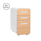 Laura Davidson Furniture Stockpile Slim 3-Drawer Mobile File Cabinet with Lock