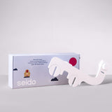 seido Origin 1.0 - Ultra-Slim Non-Electric Bidet Attachment for Toilet – Dual Nozzle, Adjustable Water Pressure, Easy DIY Installation, Self-Cleaning Sprayer, Eco-Friendly Design (White)