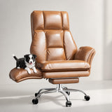 Big and Tall Office Chair, Flip Armrests for Pets & Cross Legged Sitting