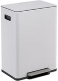 Simpli-Magic Infinity Edge 60 Liter / 16 Gallon Rectangular Hands-Free Extra Large Kitchen Step Trash Can