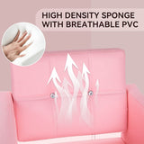 Pink Salon Chair for Hair Stylist,Barber Chari Hair Chair, Stylist Chair Dangvivi