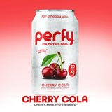 PERFY Caffeine Free Healthy Soda Classics Variety | Real Fruit Juice – Low Sugar Nootropic Drinks with L-Theanine + Turmeric or Ashwagandha | Calming Functional Mocktail Sampler | Sweetened with Stevia & Monk Fruit | Keto + GLP-1 Friendly