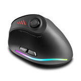 Karlak Vertical Ergonomic Mouse Wireless Vertical Mouse (Black)