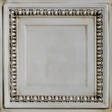 from Plain to Beautiful in Hours DCT06 Cambridge PVC 2' x 2' Lay-in or Glue-up Ceiling Tile (Covers / 200 sq.ft), Antique White, 50 Piece