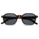 SOJOS Retro Square Polarized Sunglasses Womens Men SJ2674 Tortoise/Grey