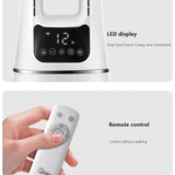 ZUMAHA Quiet 12 Speed Tower Fan, LED Display Cooling Fan with Remote Control, Oscillating 60° Bladeless Floor Fan for Home Indoor