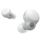 Wireless Noise Canceling Earbud Headphones with Alexa Built-in, Bluetooth Ear Buds Compatible with iPhone and Android, White Sony
