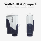 Gogogo Sport Vpro Golf Hunting Range Finder 2500 Yards Laser Rangefinder ZeroIn Disc Golfing with Slope Magnet (Black)